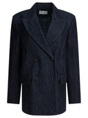 Max Mara Sportmax oversized blazer met dubbele rij knopen