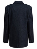Max Mara Sportmax oversized blazer met dubbele rij knopen