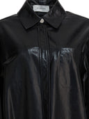 Max Mara Sportmax Leather Shirt