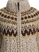 Moncler Grenoble "Girose" donsjack van scheerwol