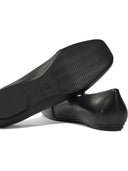 Pinko Leather Ballet Flats With Square Toe