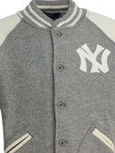 Polo Ralph Lauren "Yankees" Cardigan In Wool