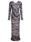 Robe Longue "Tulle" Pucci