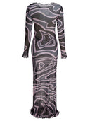 Robe Longue "Tulle" Pucci