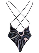 Bañador de una pieza con estampado de Pucci