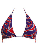 Pucci driehoekige bikinitop met Stamba Labirinto