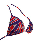 Pucci Labirinto Print Triangle Bikini Top