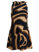 Robe trapèze imprimée Pucci Labirinto