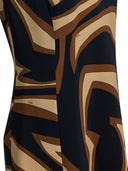 Robe trapèze imprimée Pucci Labirinto