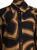Pucci Silk Shirt With Labirinto Print