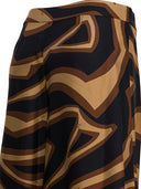 Pucci Labirinto Print silkevidde bukser