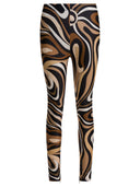 Legging met Pucci Marmo-print