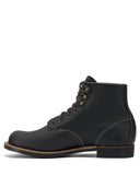 Red Wing Shoes "Blacksmith 3345 Black Prairie" Lace Up Ankle Boots