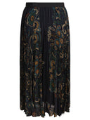 Sacai rok met bloemenprint