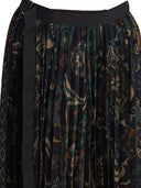 Sacai rok met bloemenprint