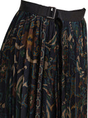 Sacai rok met bloemenprint