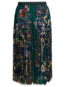 Sacai Floral Print Skirt