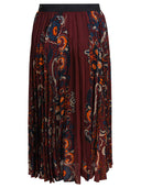 Sacai Floral Print Skirt
