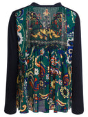 Sacai Cardigan With Floral Print