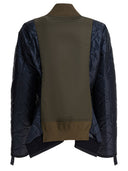 Sacai Bimaterial Bomber Jacket