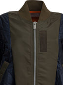 Sacai Bimaterial Bomber Jacket