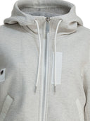 Sacai katoenen sweatshirt met ritssluiting