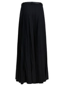 Self Portrait Long Pleated Skirt
