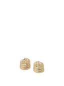 Self Portrait Gold Knot Earrings