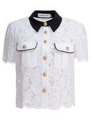 Self Portrait Lace Shirt