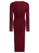 Self Portrait Cut Out Midi Dress