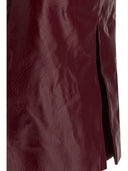 Self Portrait Leather Miniskirt