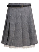Self Portrait Pleated Miniskirt