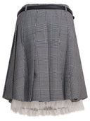 Self Portrait Pleated Miniskirt