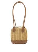 Self Portrait Shoulder Bag With Rattan Pendant