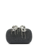 Self Portrait Minaudiere Clutch With Crystals
