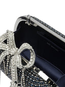 Self Portrait Minaudiere Clutch With Crystals