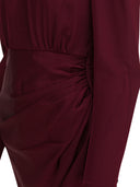 Self Portrait Satin Midi Dress