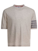 Thom Browne Wollen T-shirt "4 Bar"