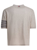 Thom Browne Wollen T-shirt "4 Bar"