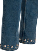 Valentino jeans med cabochons