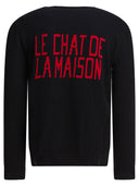 Valentino "Le Chat De La Maison" Crew Neck Sweater