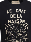 Valentino T-shirt "Le Chat De La Maison".