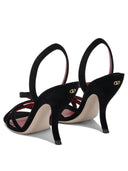 Valentino Garavani "Fetishique 105mm" Heeled Sandals