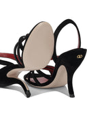 Valentino Garavani "Fetishique 105mm" Heeled Sandals