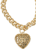 Valentino Garavani "Coeur Royal" Bracelet With Swarovski Crystals