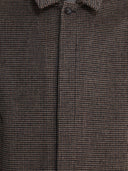 Vince Houndstooth Overshirt Jacket