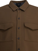 Vince Cotton Overshirt Jacket