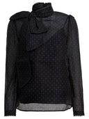 Blouse "Lavallière Dream" En Soie Et Lin Zimmermann