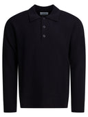 Nn.07 "Harald" Wool Polo Sweater