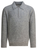 Nn.07 "Alfie" Alpaca Blend Polo Sweater